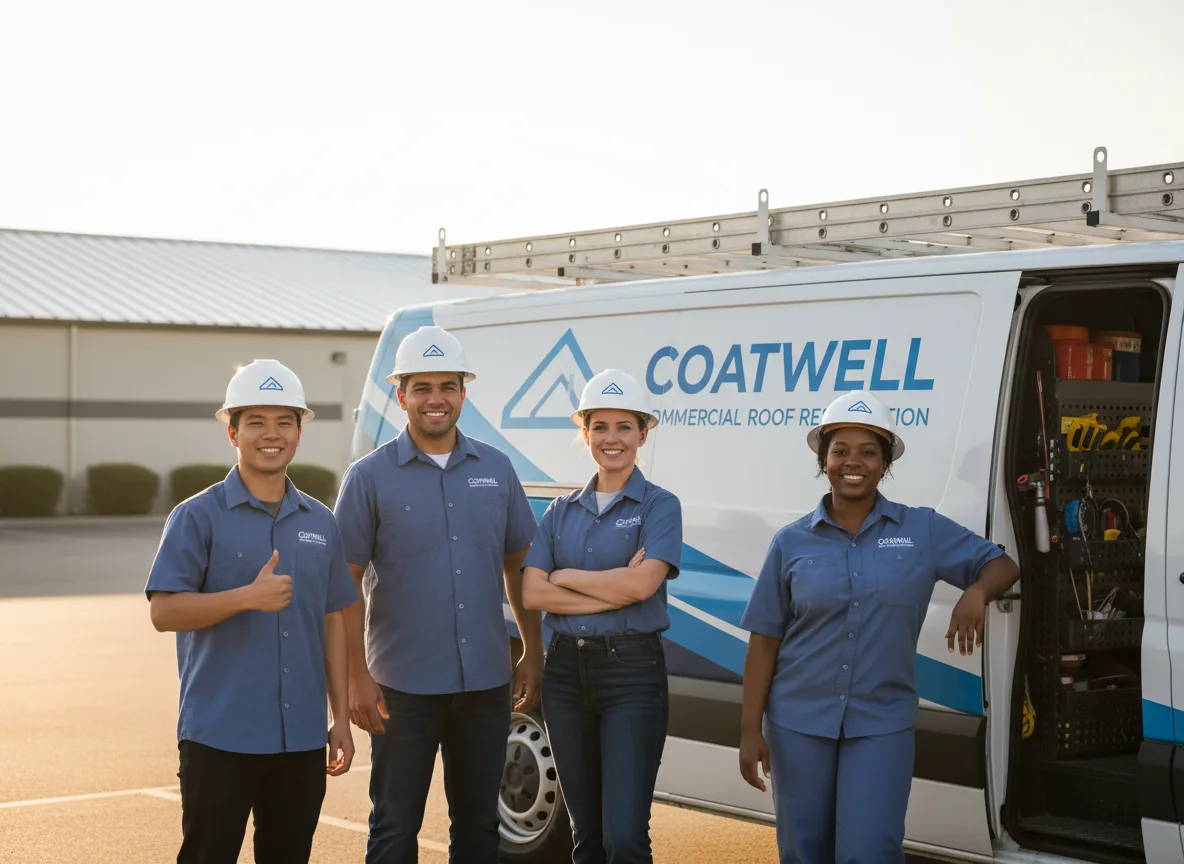 Commercial roof coating company in Milford, ME